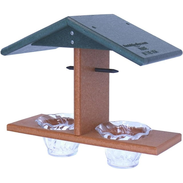 Oriole Feeder, Double-Cup Jelly Oriole Feeder with Pegs for Orange ...