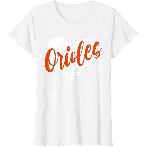 Orioles Heart Name Vintage Gifts for Women Men T-Shirt