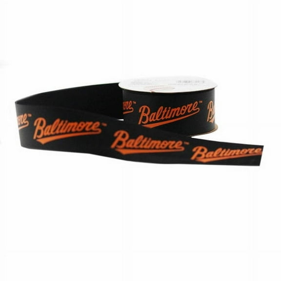 Orioles Ribbon 1-5/16-Inch Width, 12 Foot Spool