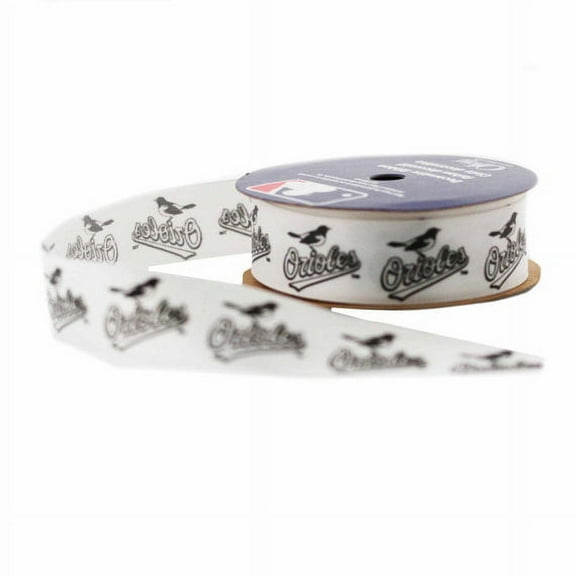 Orioles Ribbon 7/8-Inch Width, 9 Foot Spool