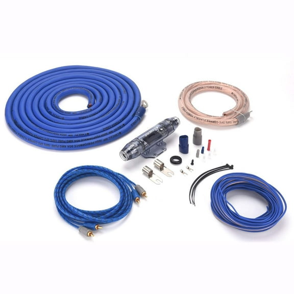 Orion XTR COPPERKIT0 0 Gauge 100% OFC Copper Amplifier Wiring Kit – 5500 W Power Audio Installation