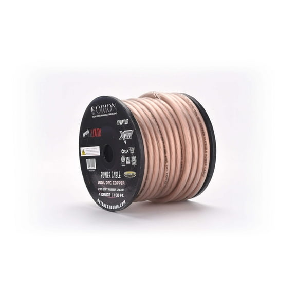 Orion XTR 100% Copper Wire 4 Gauge 100 ft Frost