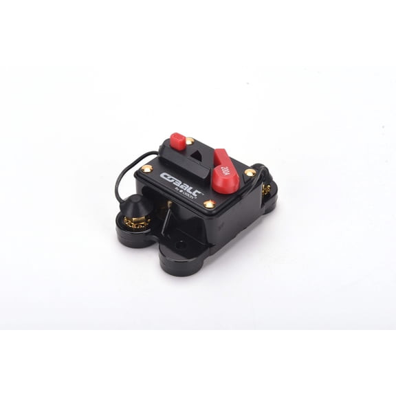 Orion Cobalt CB200A 200A Circuit Breaker with Manual Reset 12V-24VDC Power Protection for Car, Marine, RV, and Audio Systems