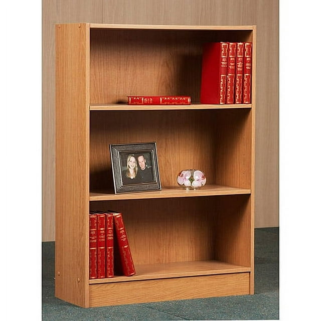 Orion 36" 3-Shelf Bookcase, Multiple Finishes