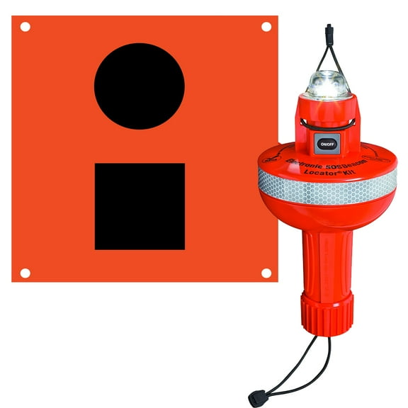 Orion 547 Locator SOS Electronic Beacon Kit with Distress Flag