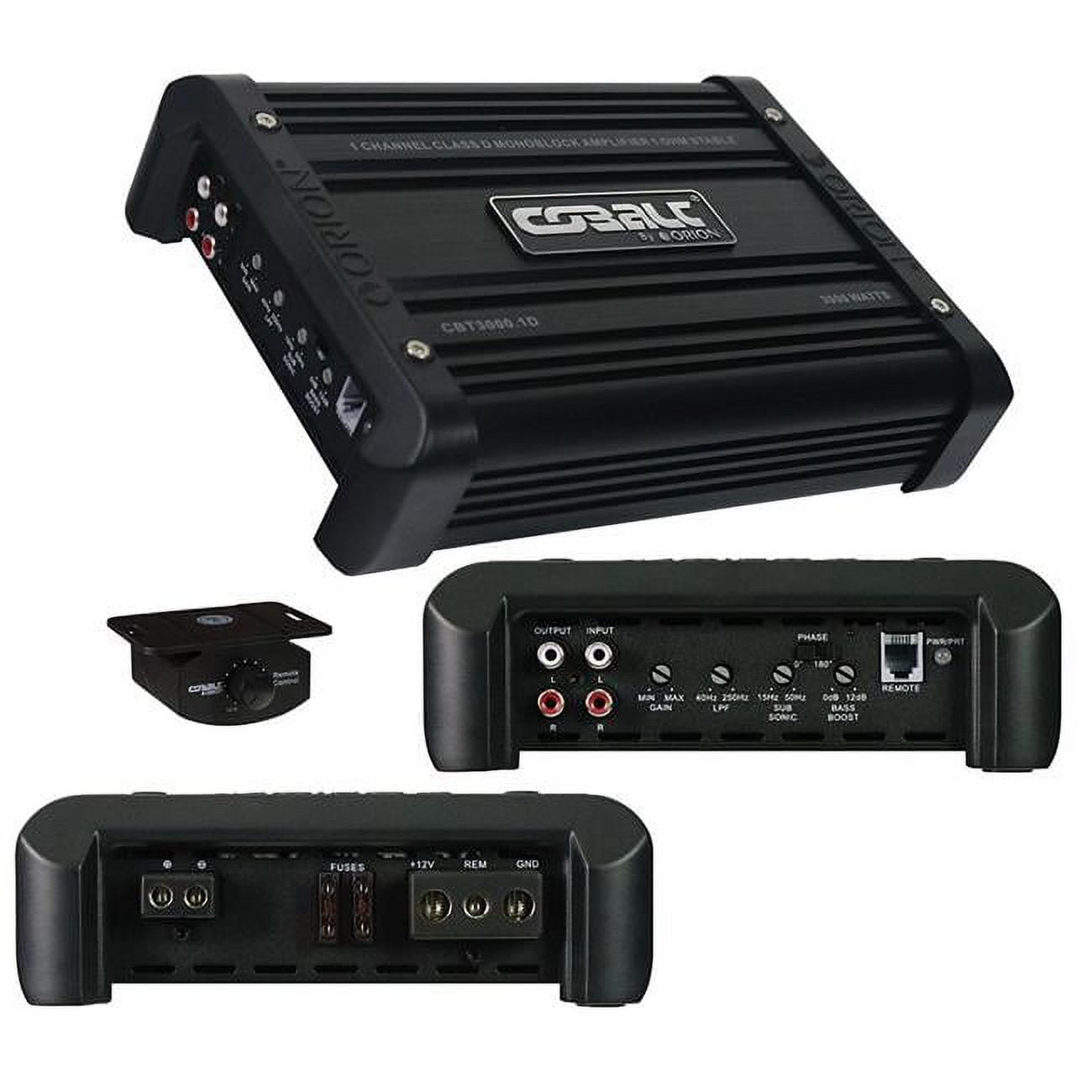 Orion Amplifier 3000 Watt Class D Monoblock w/ Bass Knob Car Audio CBT