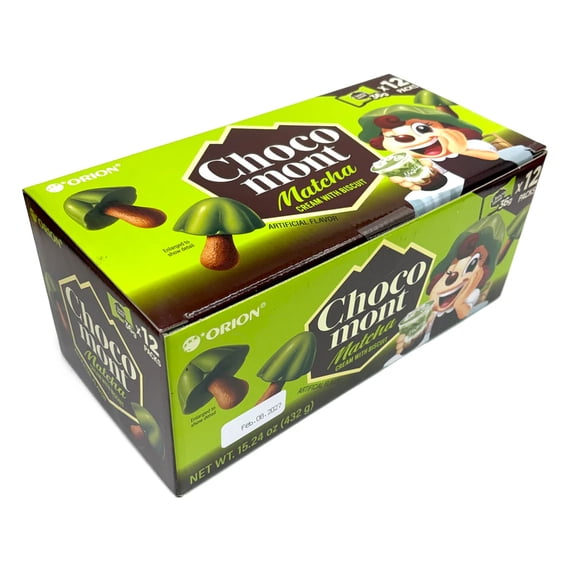 Orion Choco Mont Matcha 15.24oz (36 g x 12 pack)