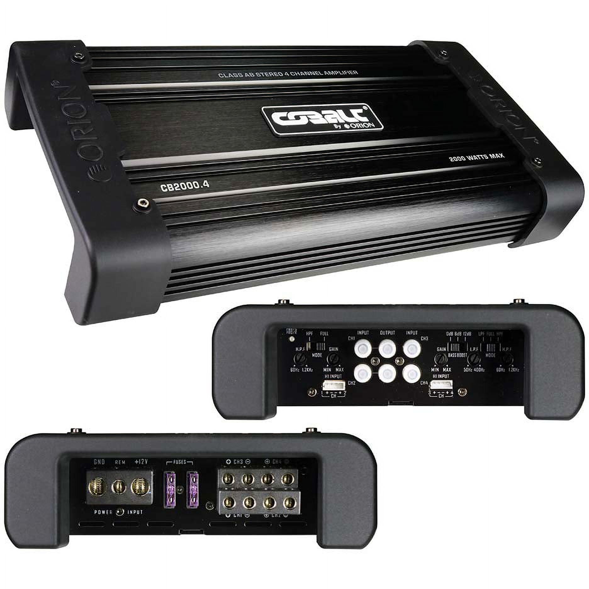 【代引き不可】 Orion Walmart.com - MAX 2000W Amplifier Channel 4 Cobalt カーオーディオ