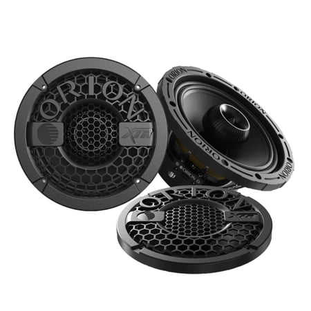 Orion XMT65.4 6.5" 1400W Max 4-Ohm Water-Resistant Midrange Speakers (Pair)