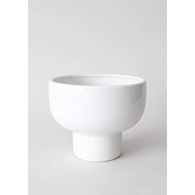 Orion Compote Flower Pot - 6.5"