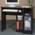 thumbnail image 1 of Orion Computer Desk, Maple, 1 of 2