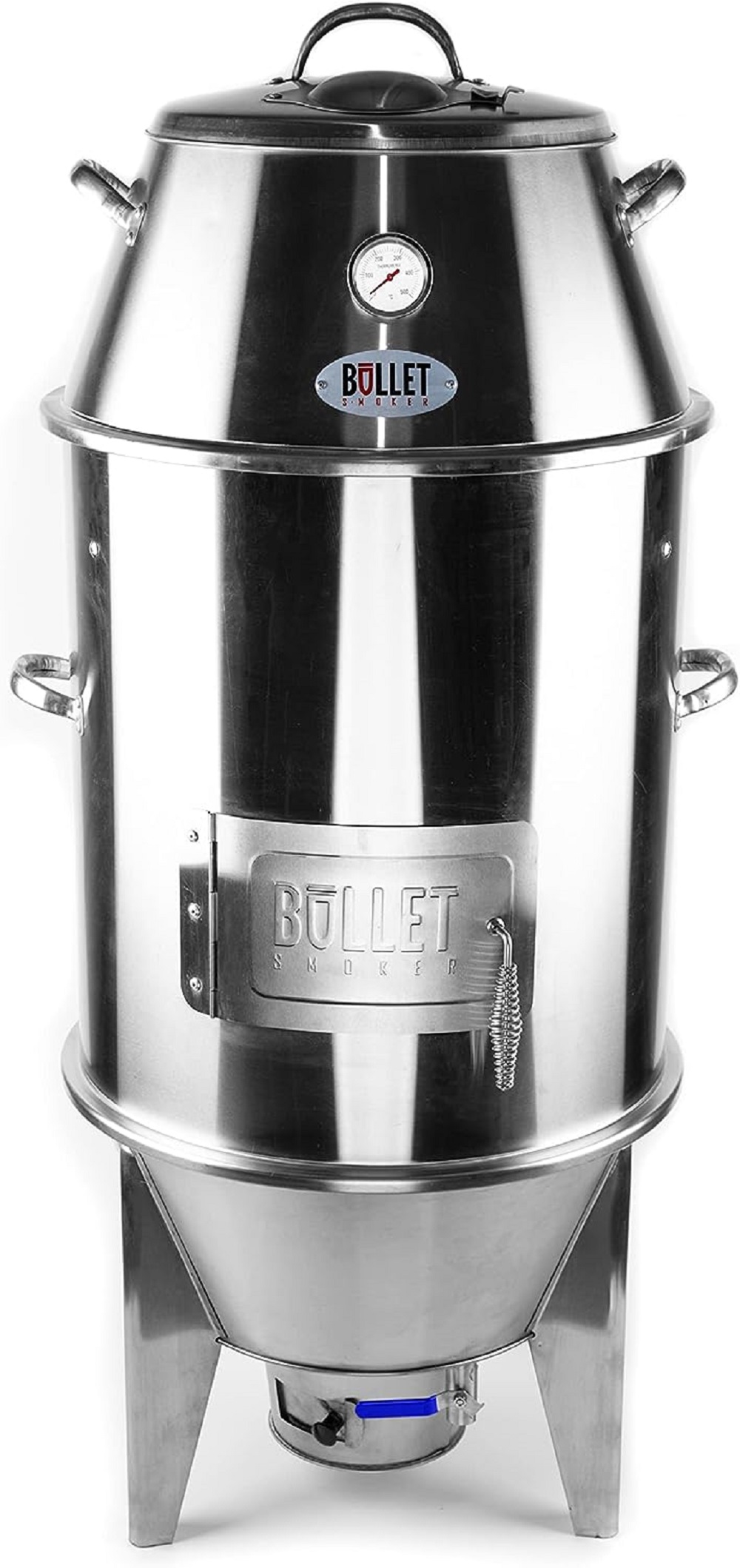 Orion Cooker Bullet Smoker Large Stainless Steel Charcoal BBQ Street