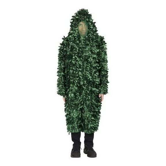 Orion Costumes ANG-91096-C Leafy Camo Suit Adult Costume, Camouflage Bush Costume, One Size Fits Most