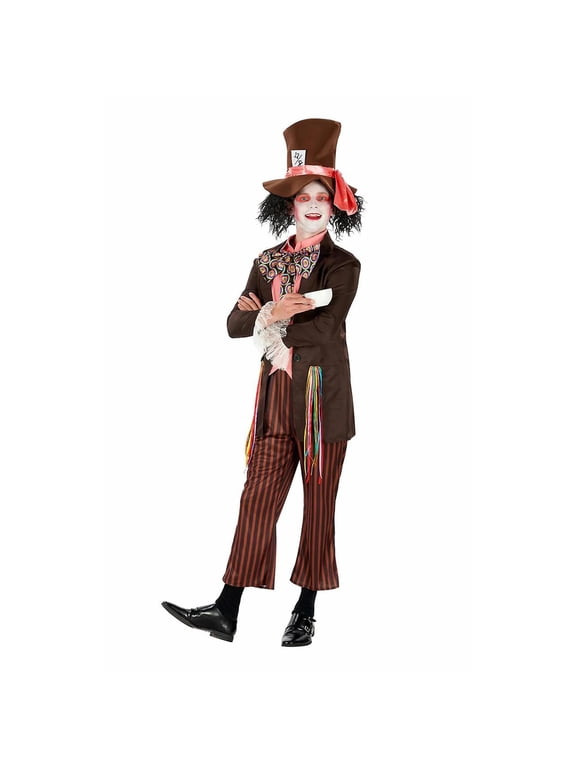 Orion Costumes Alice in Wonderland Mens Mad Hatter Adult Costume | Small Male