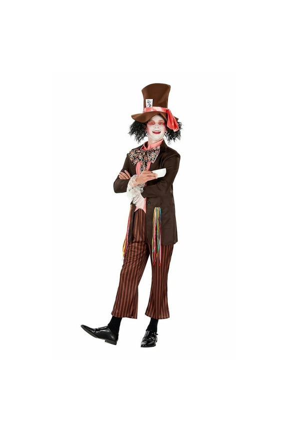Orion Costumes Alice in Wonderland Mens Mad Hatter Adult Costume | Small Male