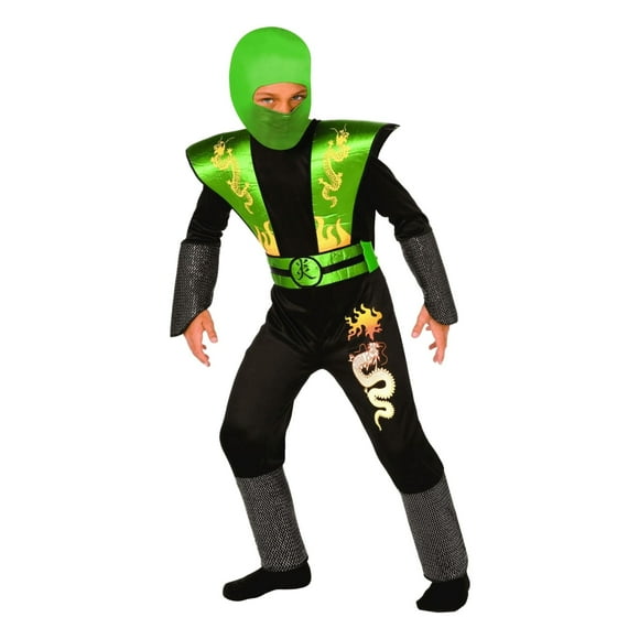 Orion Costumes Green Ninja Warrior Dress Age: Years Child Costume Small Male