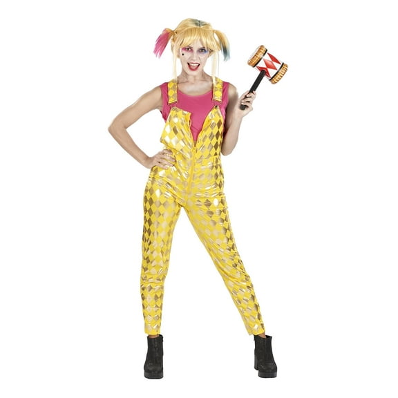 Orion Costumes Harley Quinn Adult Costume | Crop Top & Jumpsuit Costume Set | Medium Female