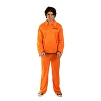 Orion Costumes Orange Prisoner Jumpsuit Adult Costume - Standard Male