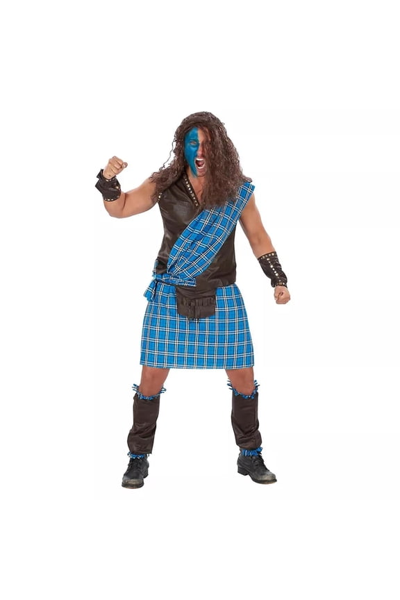 Scottish Warrior Adult Costume | Extra Large Male