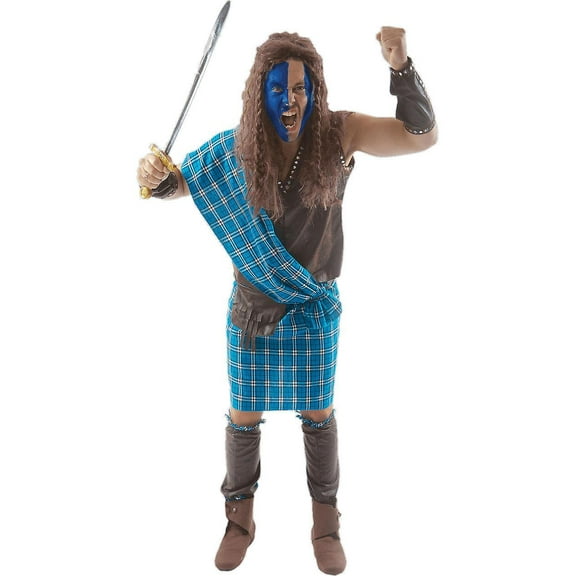 Orion Costumes Scottish Warrior Medieval Braveheart Adult Costume - Standard Male