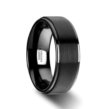 Men's Ring GAR BETHE 555jewelry Stainless Steel Flash Thunder Lightning Bolt Signet Ring For Men Boys Rope Design Men's Ring