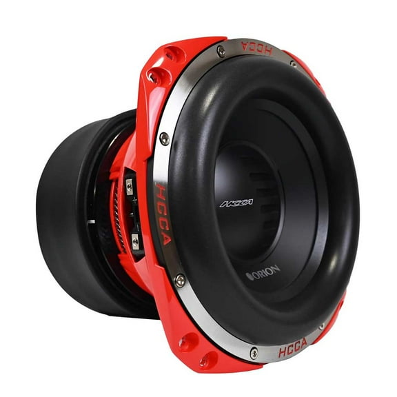 HCCA HCCA104, Subwoofer 10-in 2000 Watts RMS 4-Ohms Dual Voice Coil