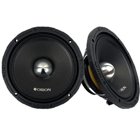 Orion HCCA84NDC HCCA Pro Audio 8" 400 Watt RMS Midrange Speakers 1600W Max 4 Ohm with Dustcap PAIR