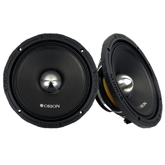 Orion HCCA88N HCCA Pro Audio 8" 500 Watt RMS Midrange Speakers 2000W Max 8 Ohm PAIR