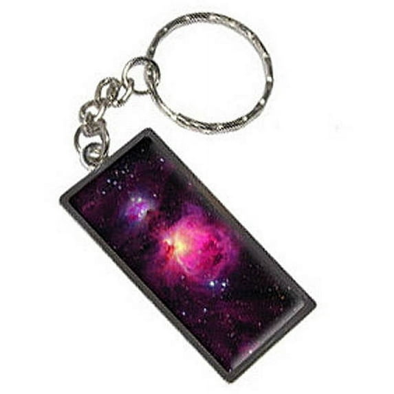 Orion Nebula Space Keychain Key Chain Ring