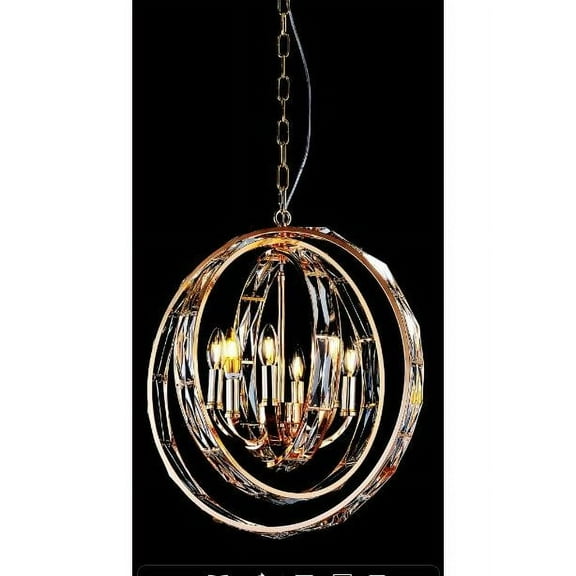 Orion Orb Crystal Pendant Chandelier