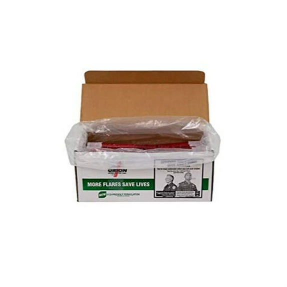 Orion Safety Products 0730 30 Minute Flare, No Spike/No Stand - 36 Count