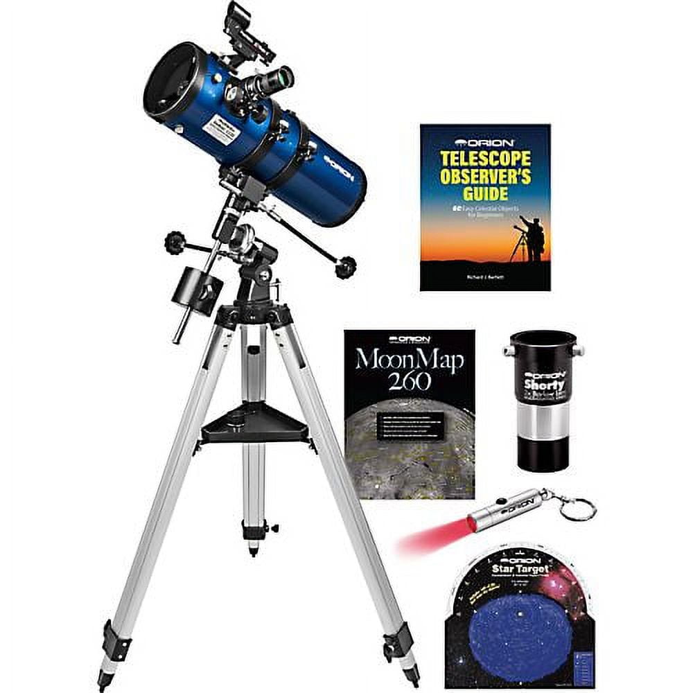  Orion StarBlast 4.5 Astro Reflector Telescope for Beginners -  Compact & Portable for Travel or Backyard Astronomy - Includes Eyepieces  and Accessories : Reflecting Telescopes : Electronics