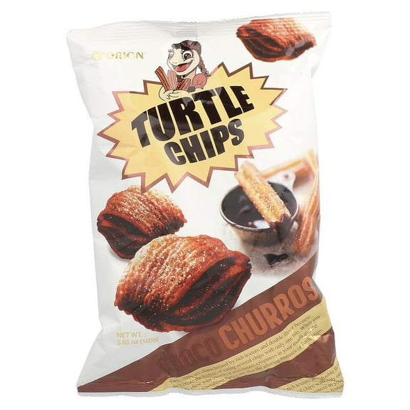 Orion, Turtle Chips, Choco Churros, 5.65 oz Pack of 4