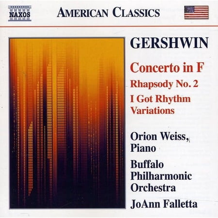 Orion Weiss - Concerto in F & Rhapsody No. 2 / I Got Rhythm - Music & Performance - CD