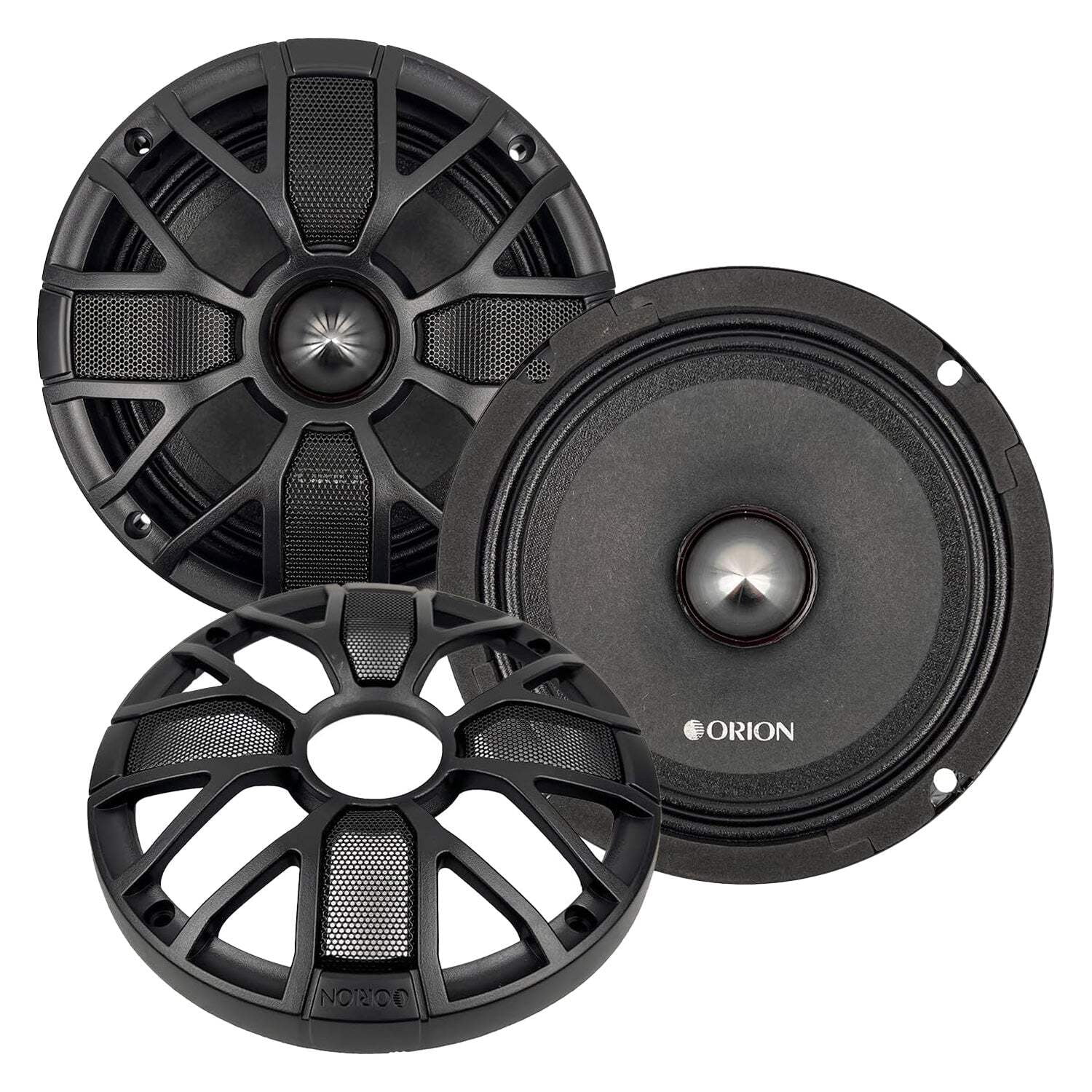 PRV AUDIO 6.5 Inch Shallow Midrange Speaker, 6MR200A-4, 200