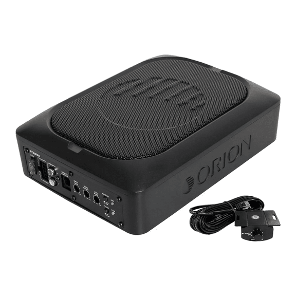 Orion XTR6US 6" x 8" 600W Peak Slim Under Seat Subwoofer w/ Built-in Amplifier