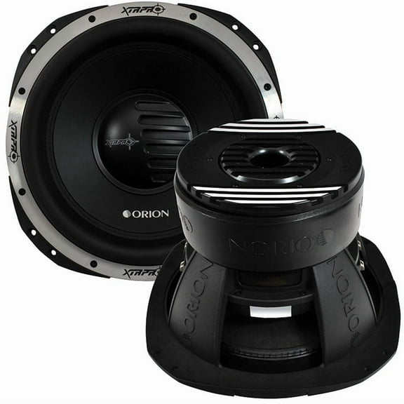 Orion XTRPRO104D XTR Pro Series 5000 Watts Max Power 10" DVC 4 Ohm Car Subwoofer 1250W RMS (Each)