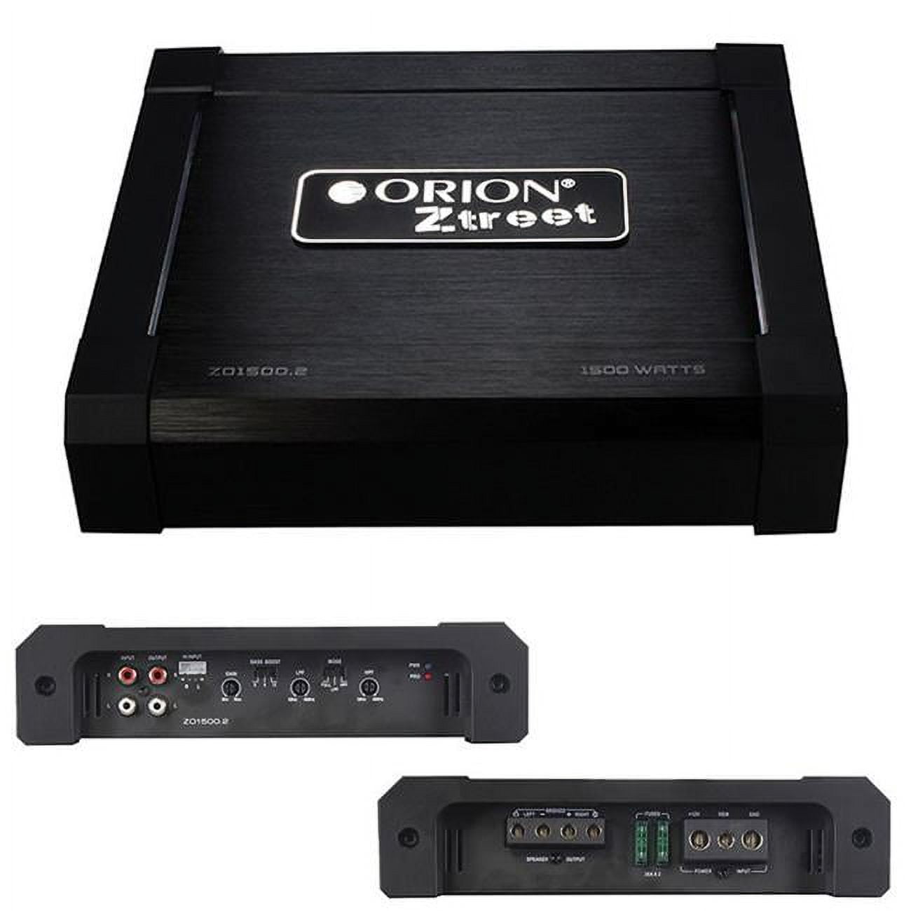 Orion ZO1500.2 ZTREET Series 1500 Watts Amp 2 Channel Car Orion ZO1500.2 ZTREET Series 1500 Watts Amp 2 Channel Car
