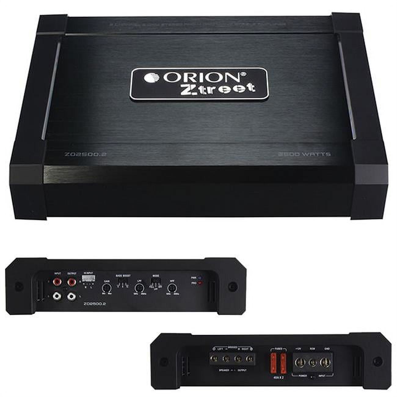 Orion Ztreet Series Car Bass Amplifier, 3000 Watt, 2 Channel, ZT30002S