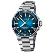 Oris Aquis Automatic Stainless Steel Blue Dial Date Divers Mens Watch 400 7763 4135-07 8 24 09PEB