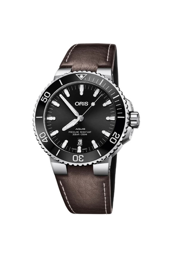 Aquis Date Men's Black Dial Automatic Watch 73377304134LS