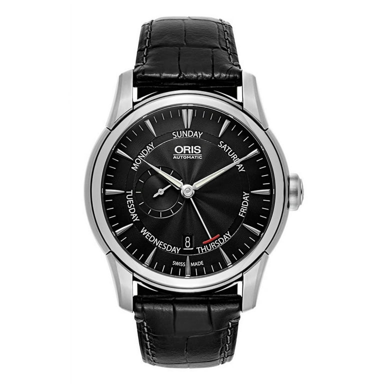 Oris Artelier Automatic Small Second Pointer Day Mens Watch 745 7666 4054 LS