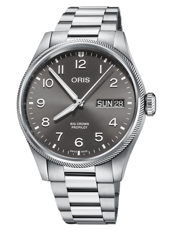 Big Crown ProPilot Big Day/Date Automatic Stainless Steel Gray Dial Mens Watch 752 7760 4063-07 8 22 08P