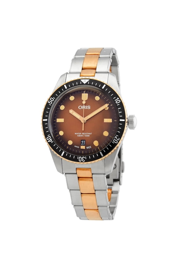 Divers Automatic Brown Dial Men's Watch 01 733 7707 4356-07 8 20 17