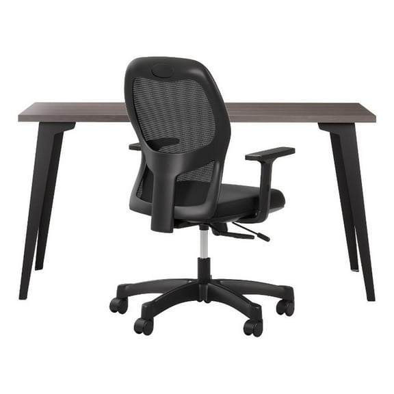 Orison Office Set Starter Pack - Black / Mesh / Trail Walnut
