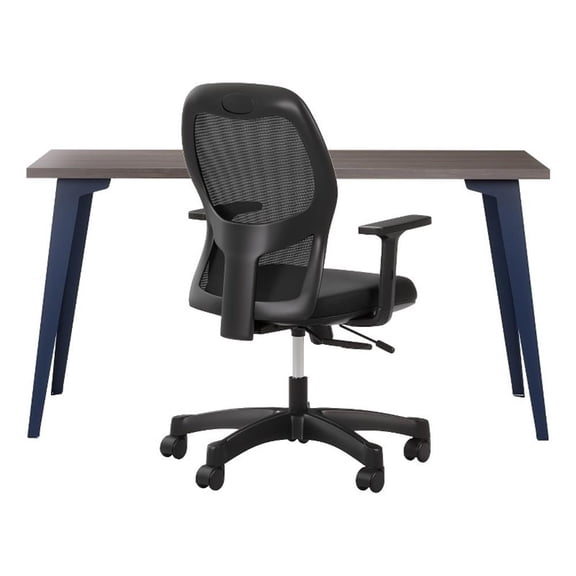Orison Office Set Starter Pack - Navy Metal / Mesh / Trail Walnut