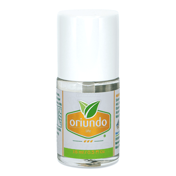 Oriundo Life Paraben-Free Antifungal Bitter Nail Treatment Liquid with Undecylenic Acid, 0.5 fl oz Bottle