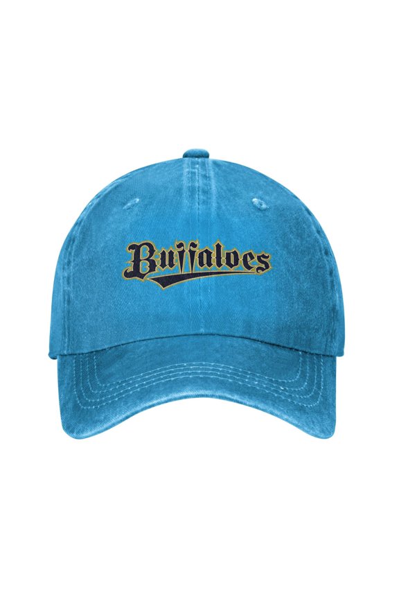 Orix Buffaloes Hat Washed Cotton Baseball Cap
