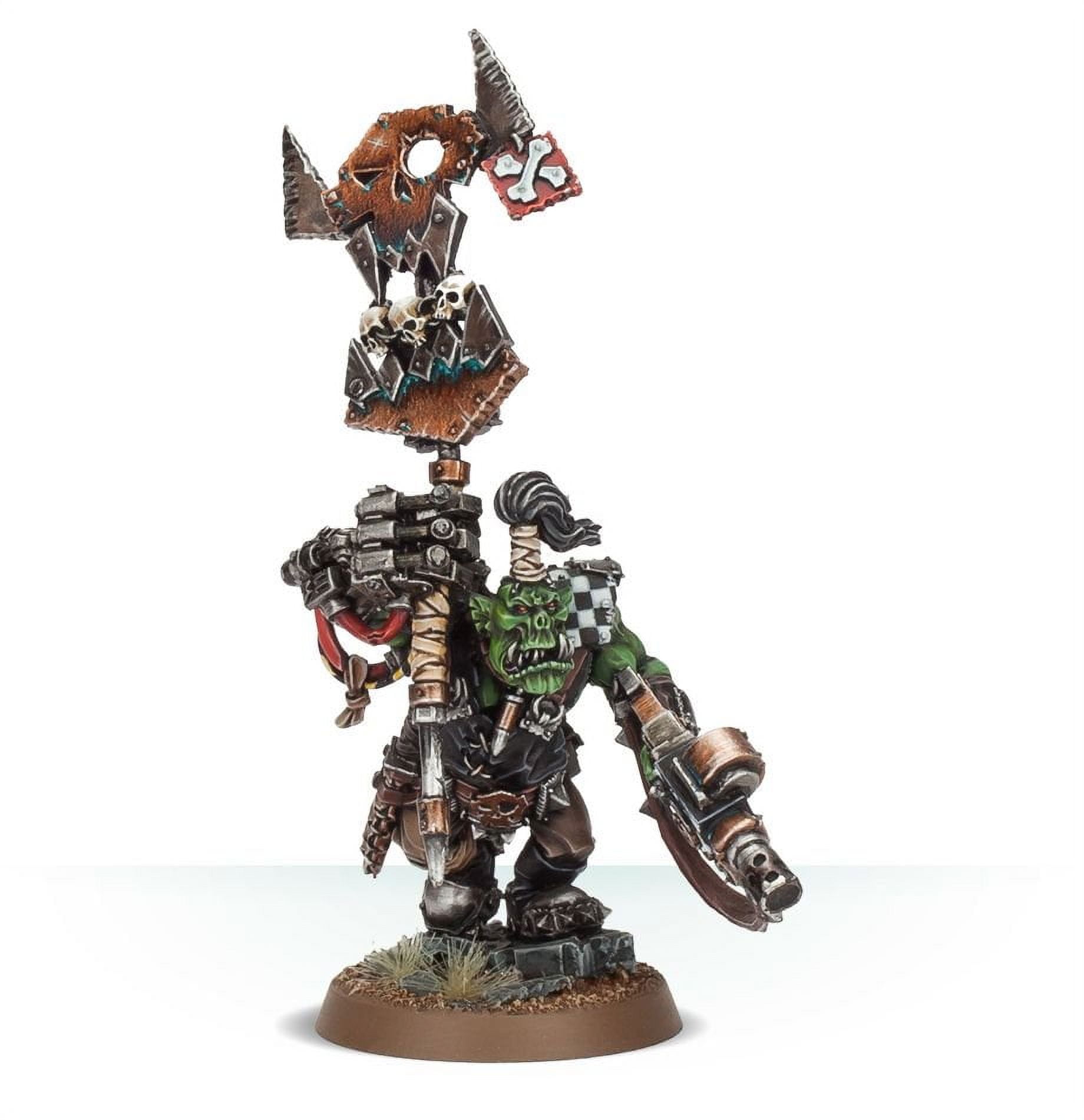 Ork Nob With Waaagh! Banner Warhammer 40K NIB! WBGames