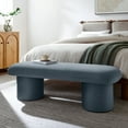 thumbnail image 1 of Orla Bench in Cadet Blue, 1 of 10